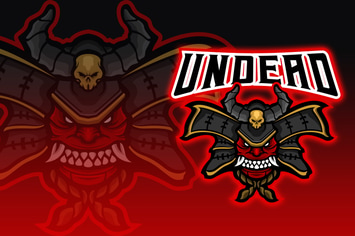 Devil Ronin Esport Logo Design