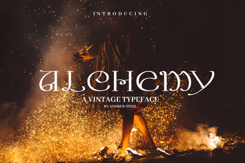 Alchemy - A Magical Typeface