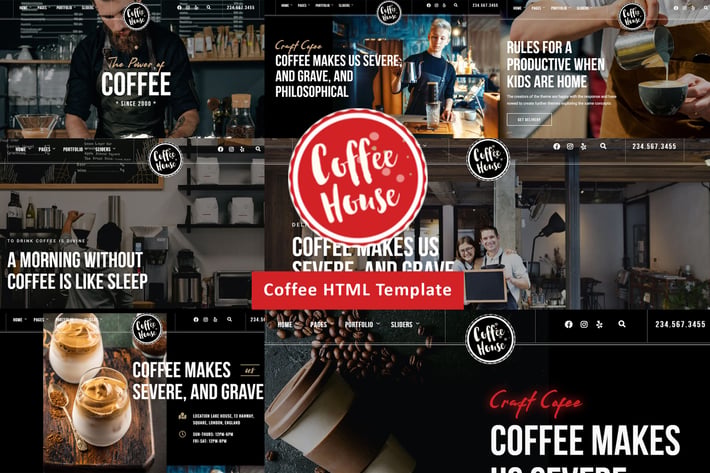 Craft | Coffee Shop Cafe Restaurant HTML