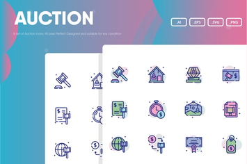 Auction Icon Pack