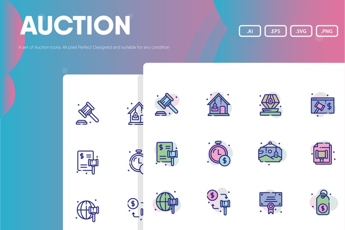Auction Icon Pack