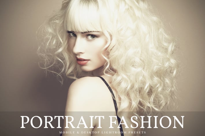 Portrait Fashion Mobile & Desktop Lightroom Preset