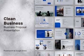 Clean Business Presentation