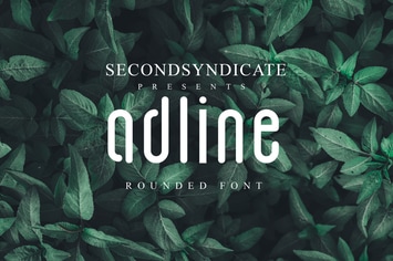 Adline - Rounded Font
