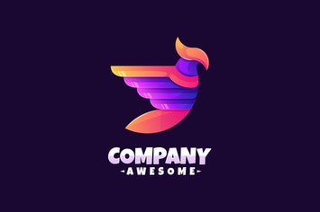 Coloring Bird Logo