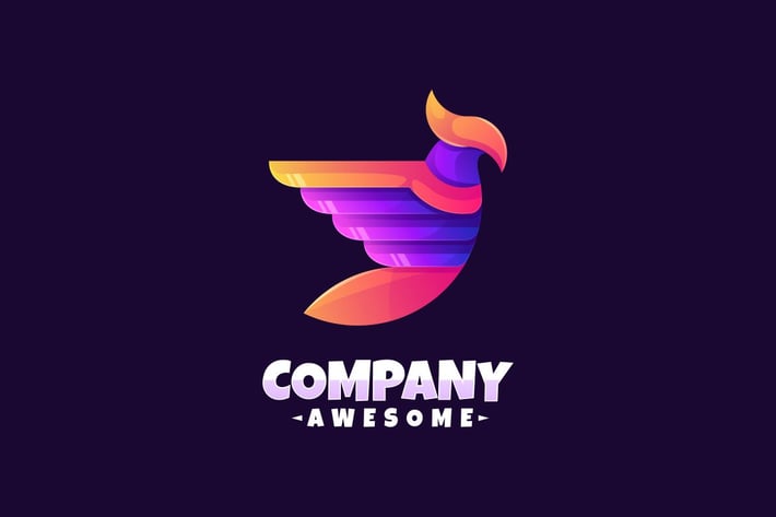 Coloring Bird Logo