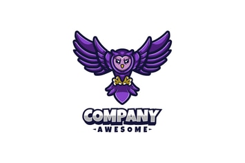 Owl Logo Mascot