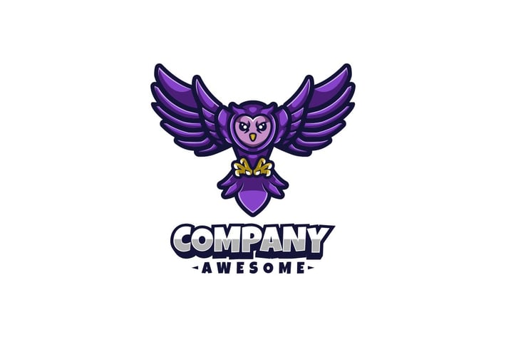 Owl Logo Mascot
