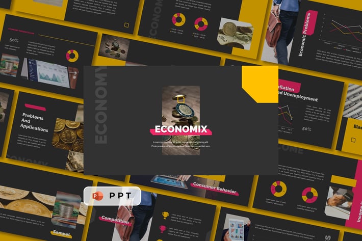 ECONOMIX - Economics Powerpoint Template