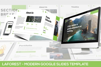 Laforest - Modern Google Slides Template