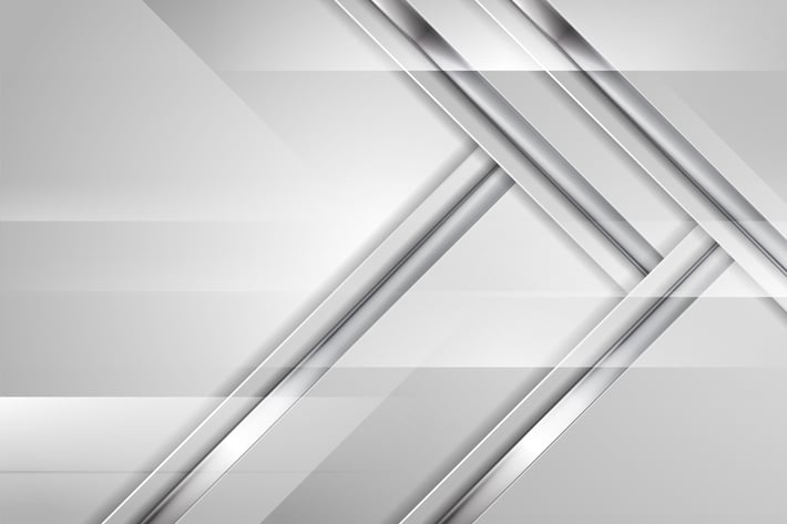 Grey abstract tech background with silver stripes