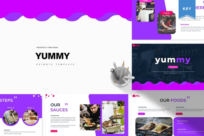 Yummy | Keynote Template