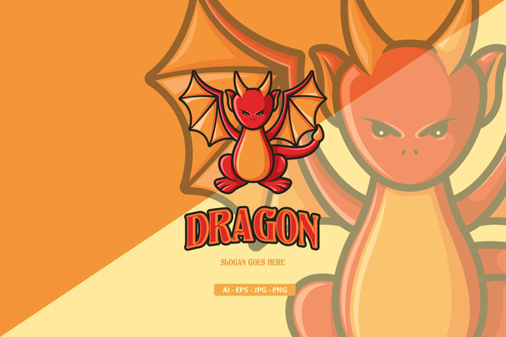 Dragon - Mascot Logo