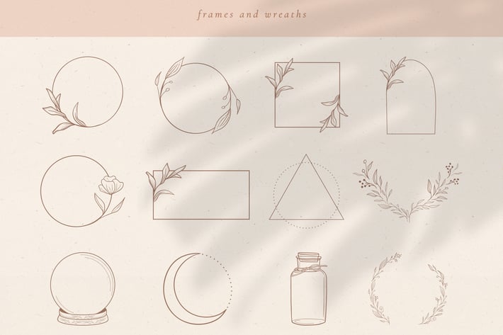 Logo Elements, Frames and Borders
