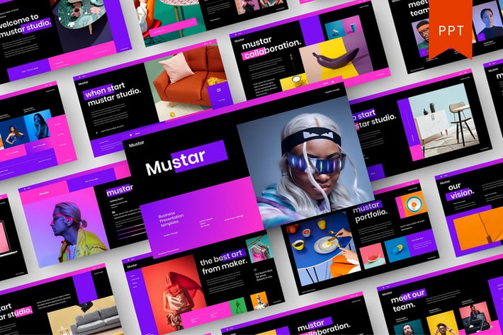 Mustar – Business PowerPoint Template