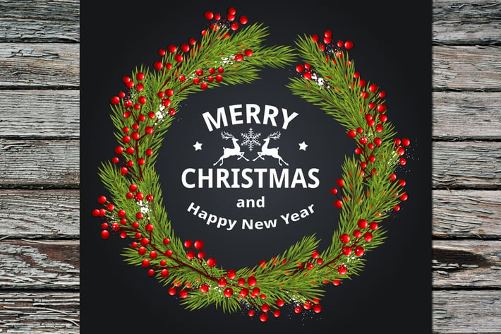 Decorative Christmas Wreath