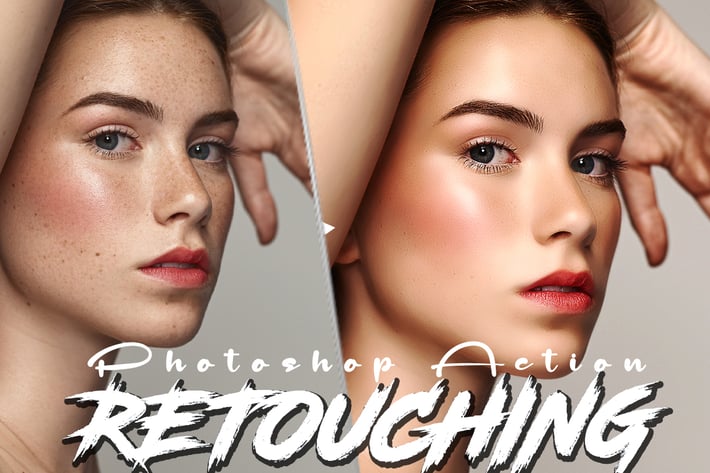 Skin Retouching Photoshop Action