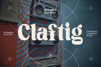 Claftig Elegant Serif Font