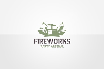 Firework Logo Template