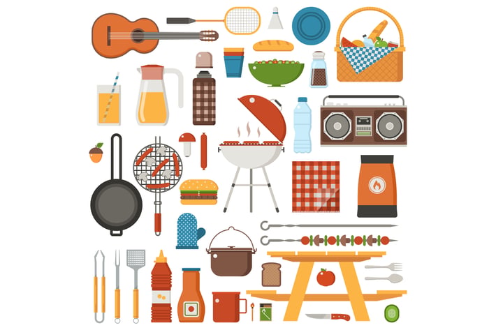 Barbecue and Picnic Set