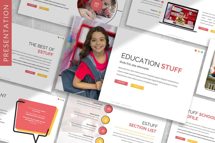 Estuff - Education Prensentation Template