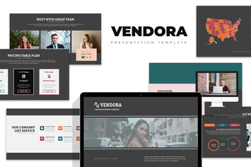 Vendora : Startup Investor Pitch Powerpoint
