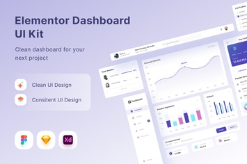 Elementor Dashboard UI Kit