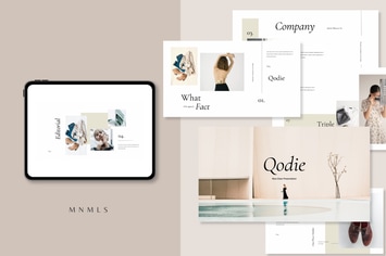 Qodie - Minimal Business Powerpoint