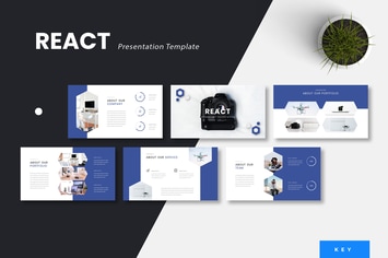 React - Technology Keynote Presentation Template