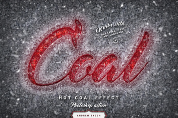 Hot Coal - Photoshop Action
