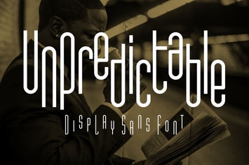Unpredictable - Display Sans Font