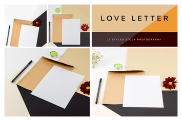 Love Letter - Styled Photo Scene