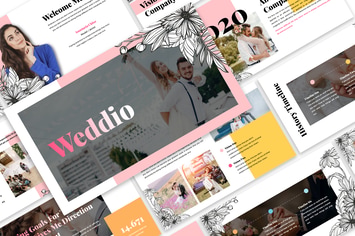 Weddio - Wedding Template Prensentation