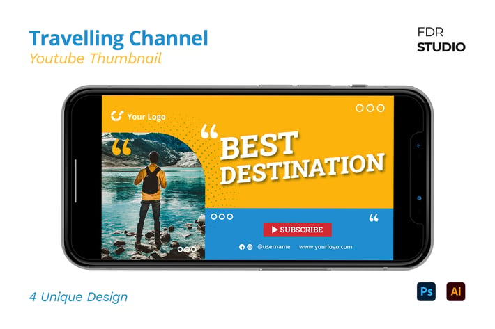 Travelling Channel Youtube Thumbnail