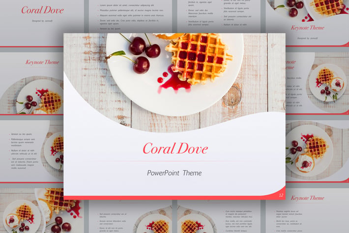 Coral Dove PowerPoint Theme