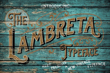 The Lambreta Font