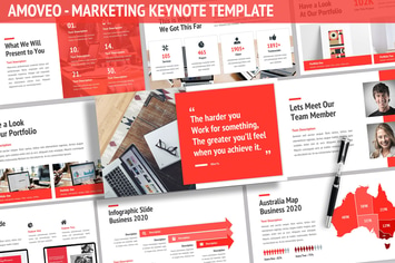 Amoveo - Marketing Keynote Template
