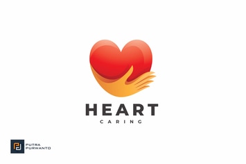 Heart Caring - Logo Template