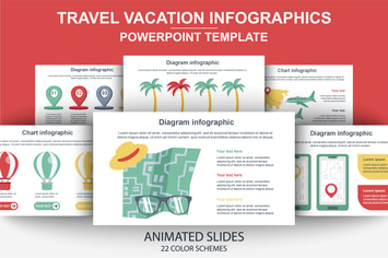 Travel Infographics Powerpoint Animated Slides