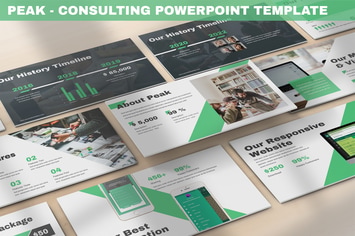 Peak - Consulting Powerpoint Template