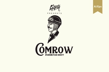Comrow Logo Template