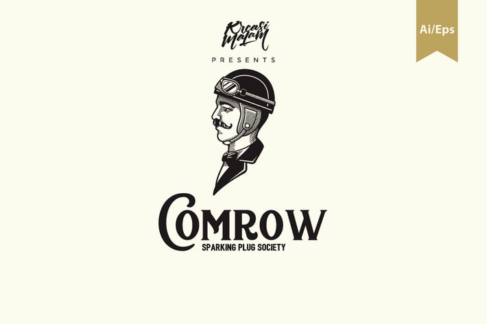 Comrow Logo Template