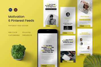 Today Motivation Pinterest Cover