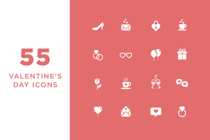 Valentine's Day Icons