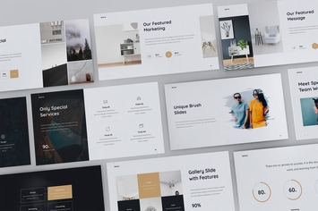 BeMind Minimal & Business Template (PPTX)
