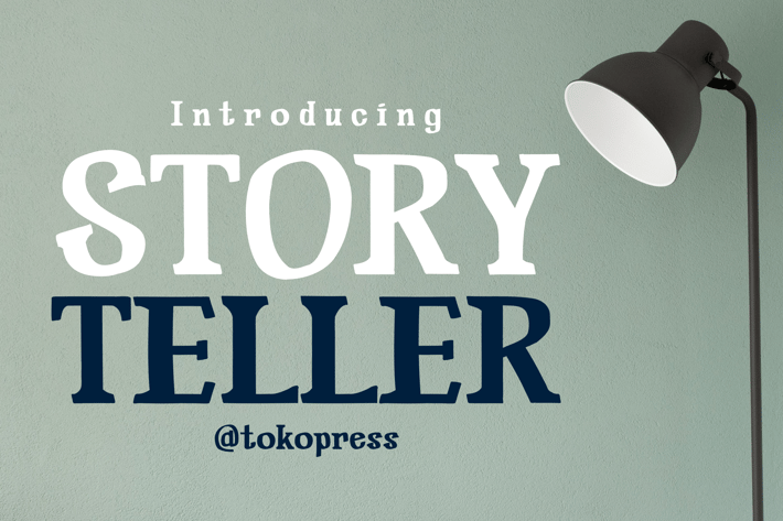 Storyteller - Girly Font