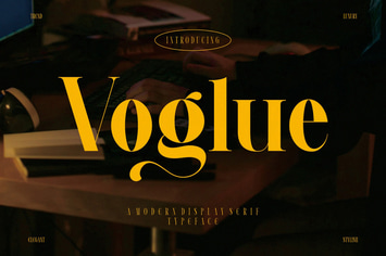 Voglue Modern Serif Typeface