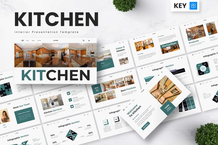 Kitchen - Interior Keynote Templates