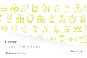Easter Gradient Icon