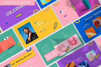 Colorvan - Creative Google Slide Template